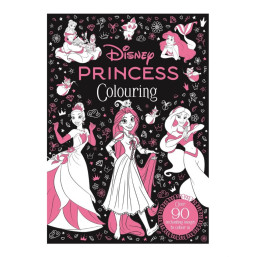 Disney PRINCESS Colouring Book Over 90 Images